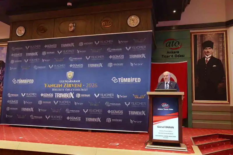 ATO Başkanı: Yangınların %40'ı işletmeleri kapatıyor, güvenlik yatırımdır