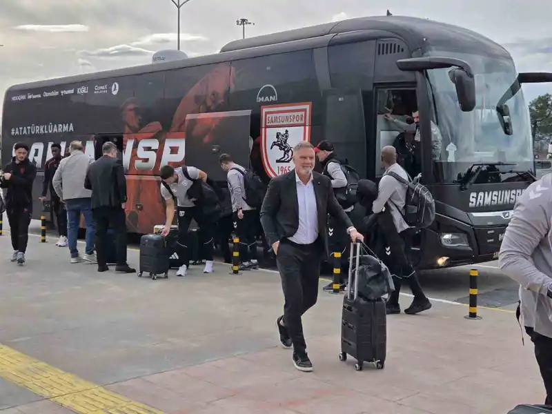 Samsunspor, UEFA Konferans Ligi için Kuzey Makedonya'da