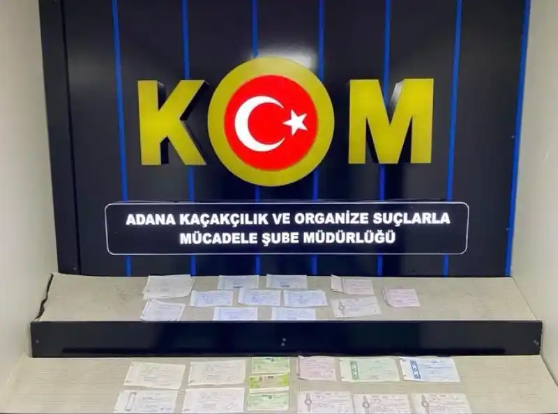 Adana'da tefecilik operasyonu: 2 tutuklama