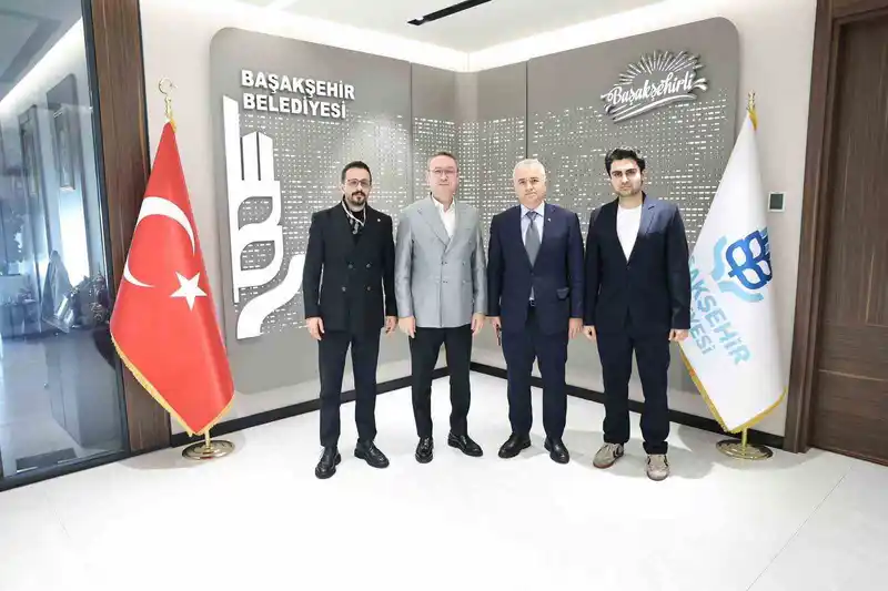 Malatya İş İnsanları Platformu Başakşehir Belediyesi'ni Ziyaret Etti