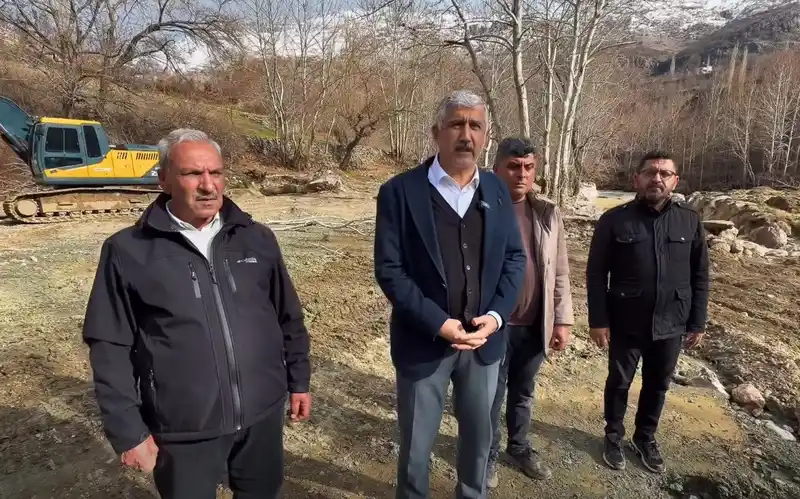 Başkan Hallaç Haydaran Su Yapısını İnceledi