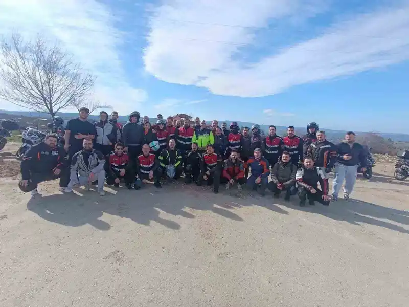 Bilecik'te Motosiklet Sürücülerine Trafik Eğitimi