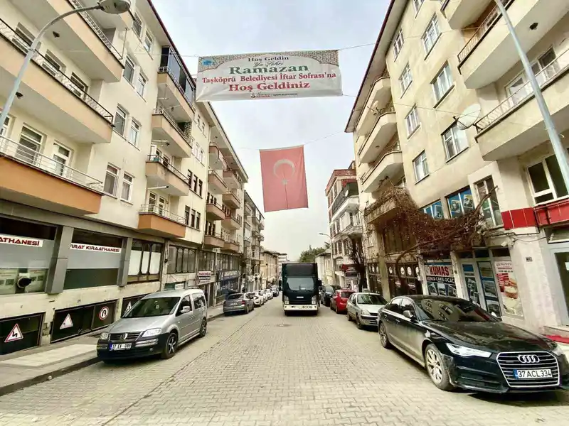 Taşköprü'de iftar çadırı bu yıl kapalı alanda kurulacak