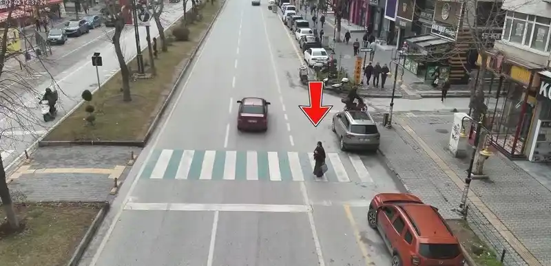 Kütahya'da dron destekli trafik denetimleri sürüyor