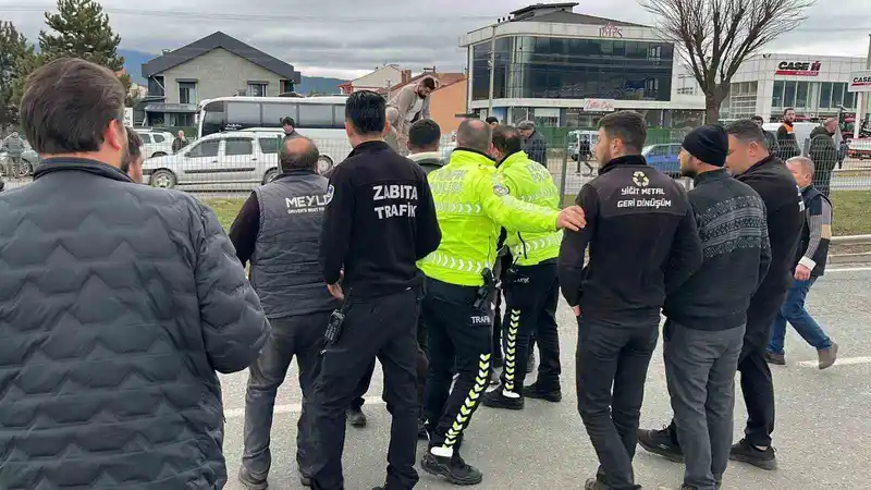 Bolu'da trafik kazası sonrası arbede: 7 yaralı, 2 gözaltı