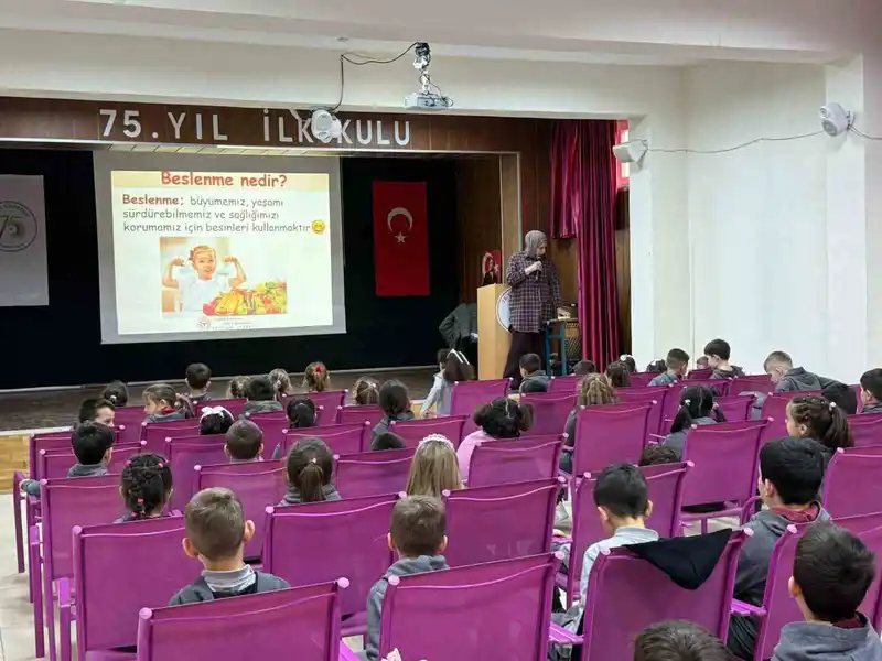 Gümüşova'da Öğrencilere Sağlıklı Yaşam Eğitimi