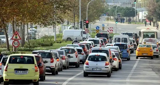 Tekirdağ'da araç sayısı 385 bini aştı