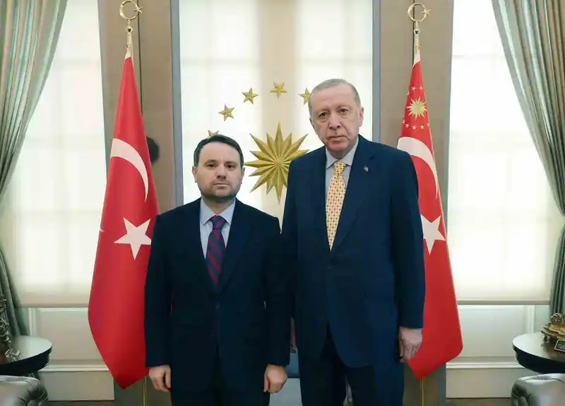 Cumhurbaşkanı Erdoğan, Bakan Gürlek ve Çiftçi'yi Kabul Etti