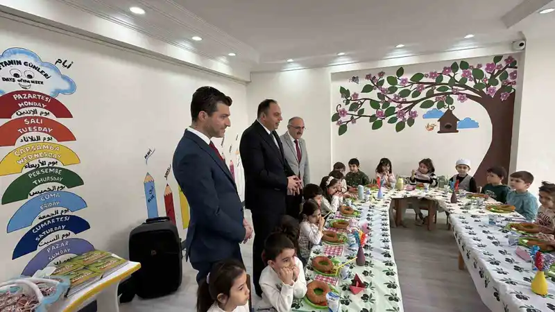 Erbaa'da 200 çocuk tekne orucunda buluştu