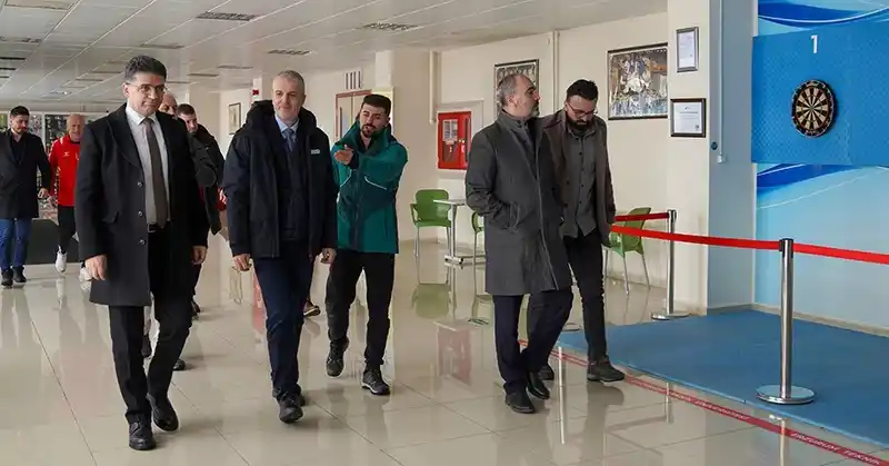 EUSA Genel Sekreteri ETÜ'de spor iş birliği görüşmeleri yaptı