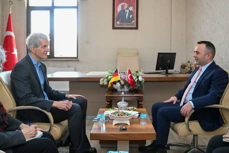 Alman Elçisi Bredohl Erzurum'u Ziyaret Etti