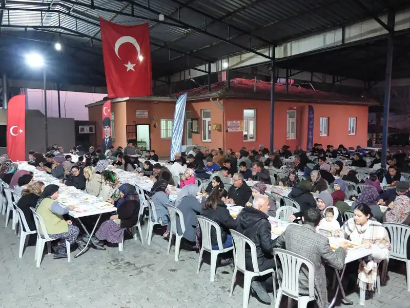 Buharkent'te ilk iftar Savcıllı'da açıldı