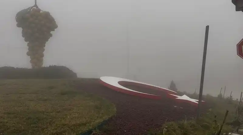 Besni'de yoğun sis ulaşımı felç etti, görüş 5 metreye düştü