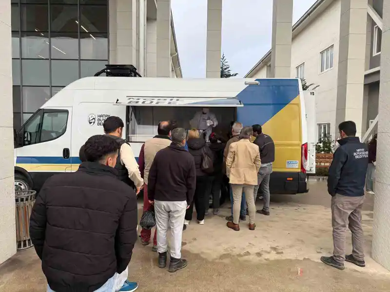 Hatay'da Ramazan'da Hastanelere Mobil Mutfaklarla Çorba İkramı