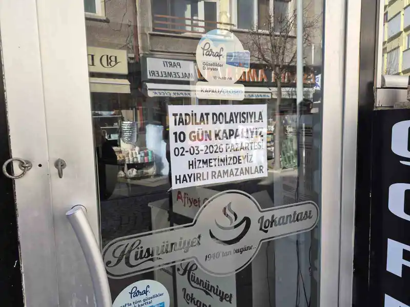 Eskişehir'de lokantalar Ramazan'da tadilata girdi