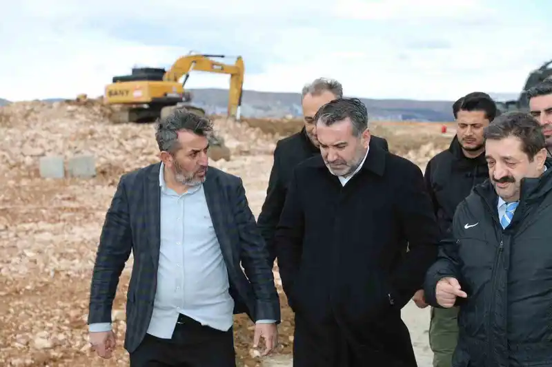 Elazığ'da Güneykent Seyir Yolu Projesi çalışmaları incelendi