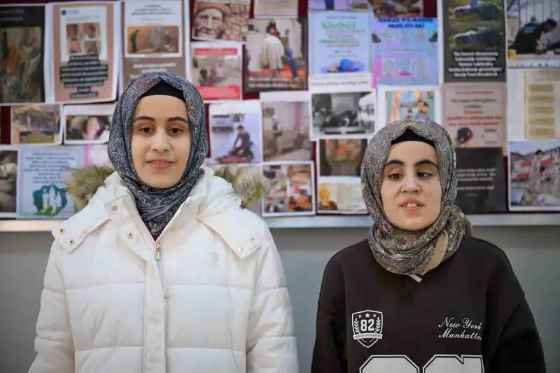 Malatya'da görme engelli iki kardeşin üniversite azmi