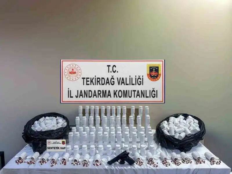 Tekirdağ'da 1 ayda 169 şüpheli yakalandı, silah ve uyuşturucu ele geçirildi