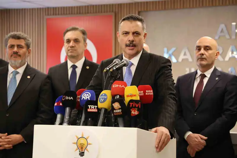 Kahramanmaraş'a 19 Milyar Lira Kamu Kaynağı Transfer Edildi