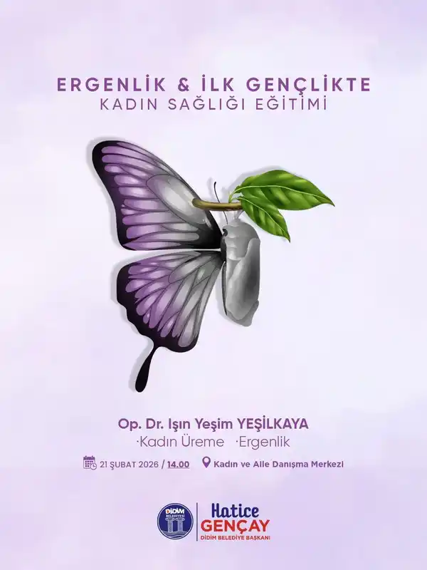 Didim'de Ergenlikte Kadın Sağlığı Eğitimi Düzenleniyor