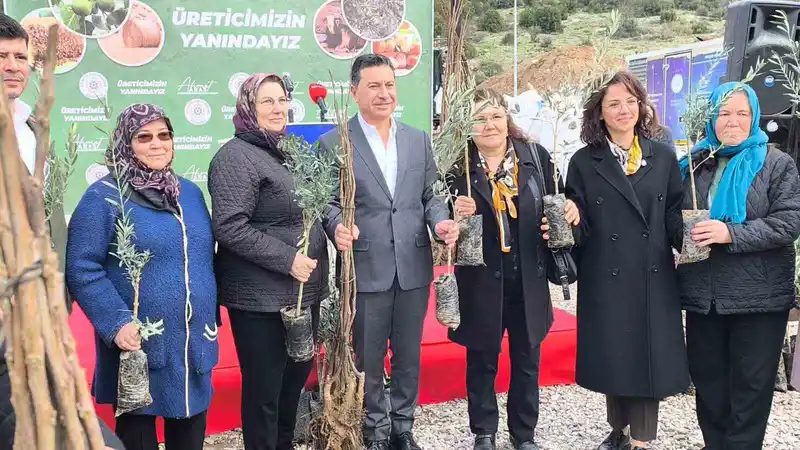 Muğla'da 50 bin fidan üreticiyle buluştu