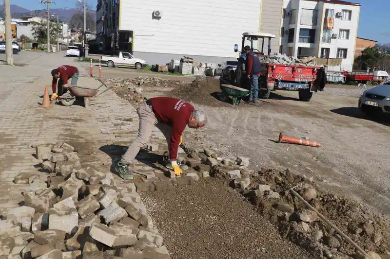 Nazilli'de parke yenileme çalışmaları tamamlandı