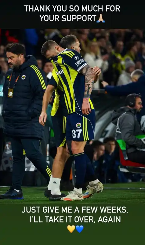 Skriniar'dan sakatlık sonrası mesaj: 'Bana birkaç hafta verin'