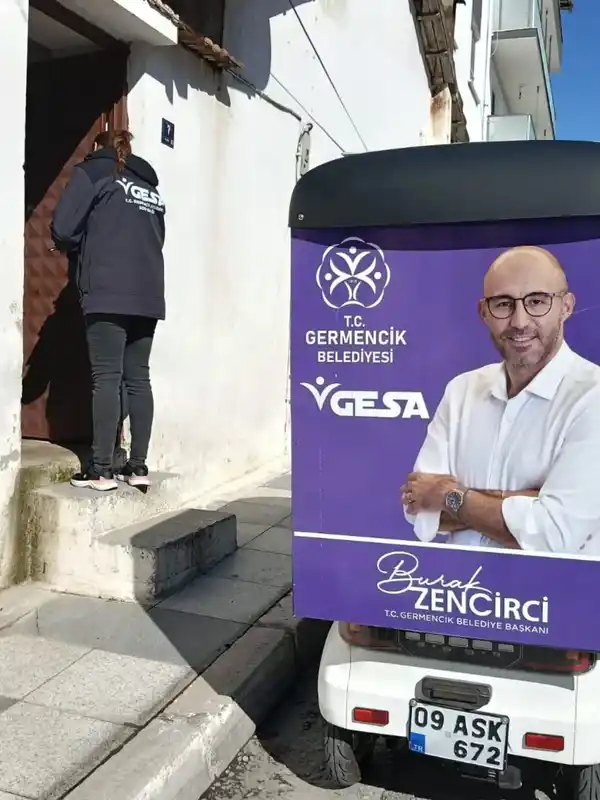 Germencik'te Ramazan yardımları GESA ile sürüyor