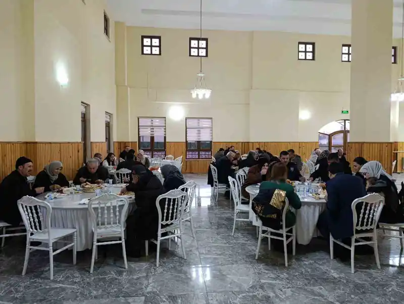 Pazaryeri'nde şehit aileleri ve gaziler için iftar