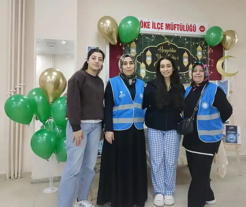 Söke'de KYK yurdunda Ramazan köşesi açıldı
