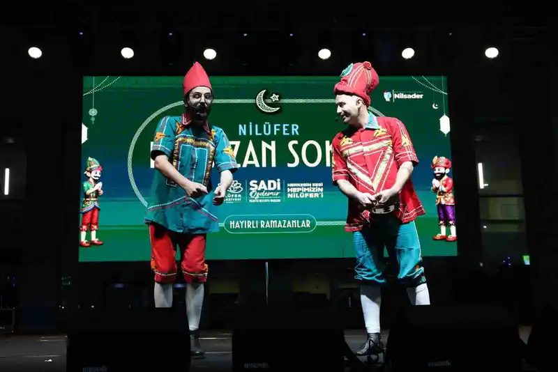 Nilüfer Ramazan Sokağı açıldı, her yaştan ilgi gördü