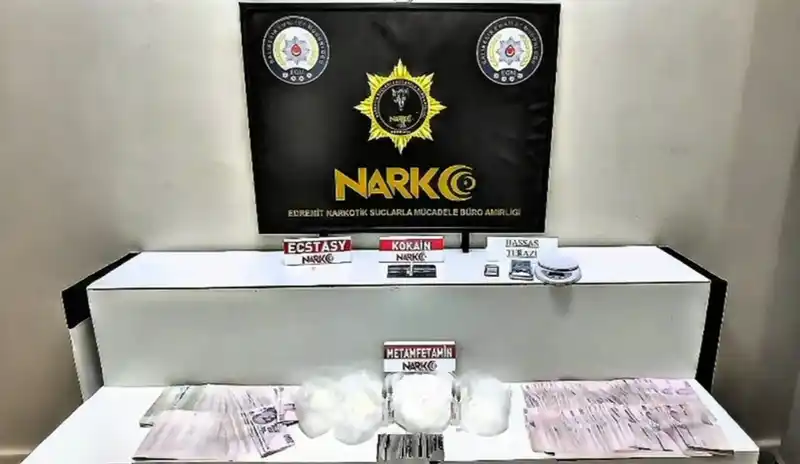 Balıkesir'de uyuşturucu operasyonu: 3 tutuklama