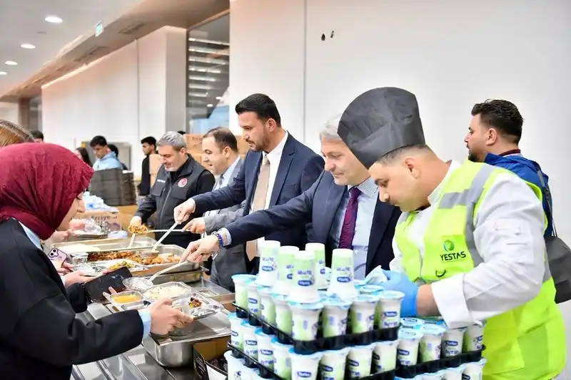 Yeşilyurt Belediyesi, İnönü Üniversitesi'nde gönül sofrası kurdu