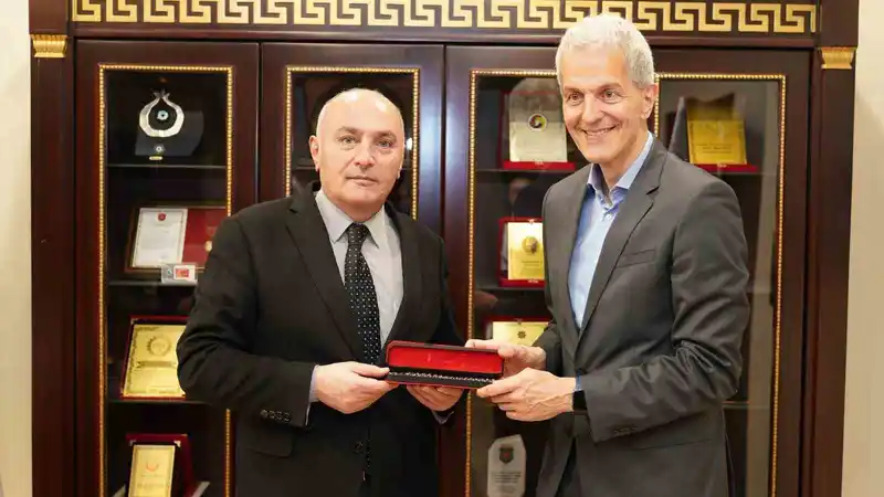 Alman Elçi Bredohl ETSO'yu ziyaret etti, Erzurum'un yatırım potansiyeli konuşuldu