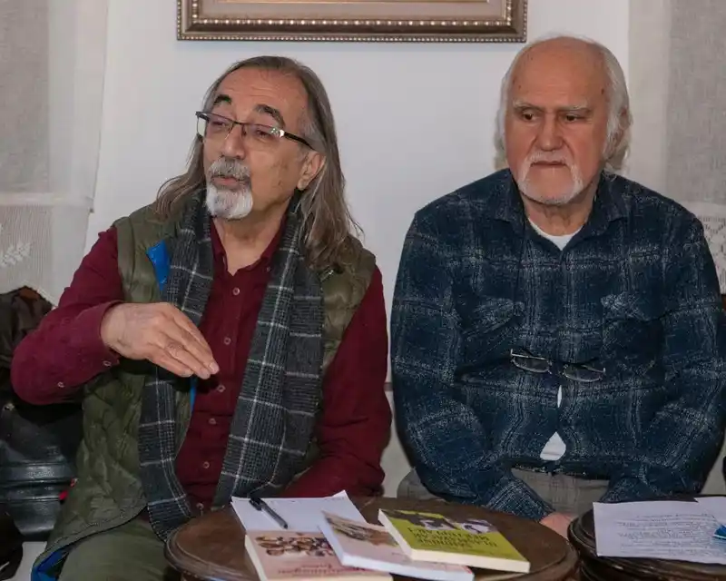 Yunus Bekir Yurdakul Çalıkuşu Kültür Evi'nde okurlarıyla buluştu