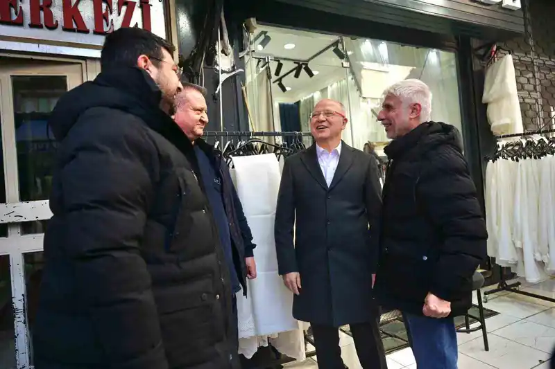 AK Partili Gürkan, Ramazan'da esnaf ziyareti yaptı