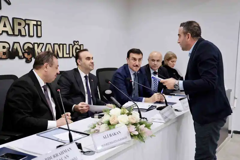 Akçadağ Küçük Sanayi Sitesi projesi Bakan Kacır'a sunuldu