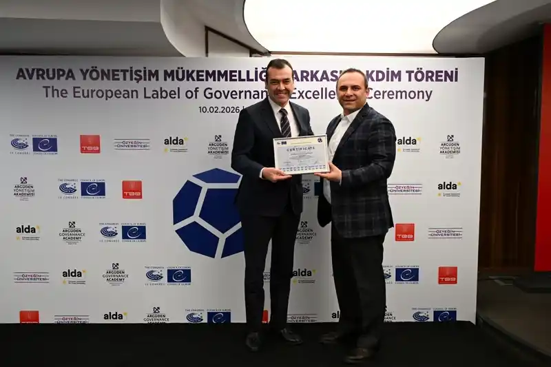 Balıkesir, Avrupa Yönetişim Mükemmelliği Markası'nı ikinci kez kazandı
