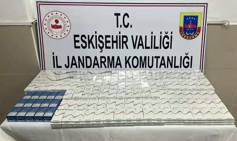 Eskişehir'de 479 paket kaçak sigara ele geçirildi