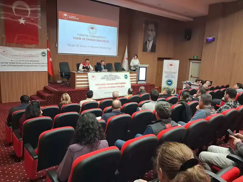 Gökova Susamı organik üretim hedefleri belirlendi