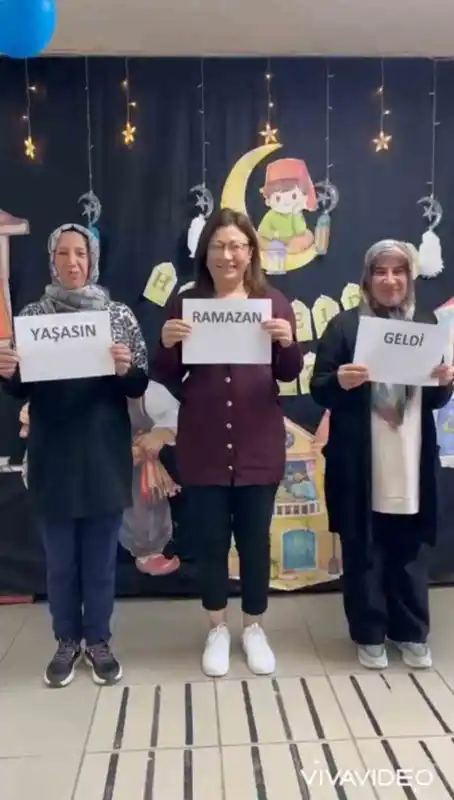 Öğretmenlerden Ramazan'a özel farkındalık etkinliği