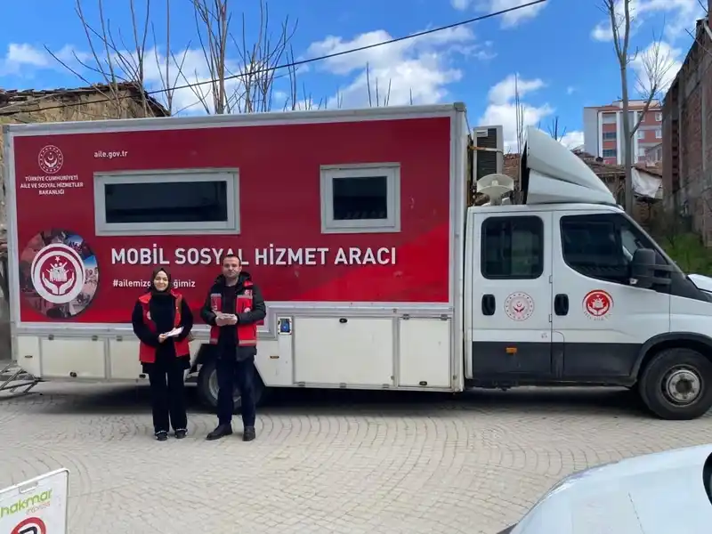 Bilecik'te Yerinde Sosyal Hizmet Saha Çalışması Yapıldı