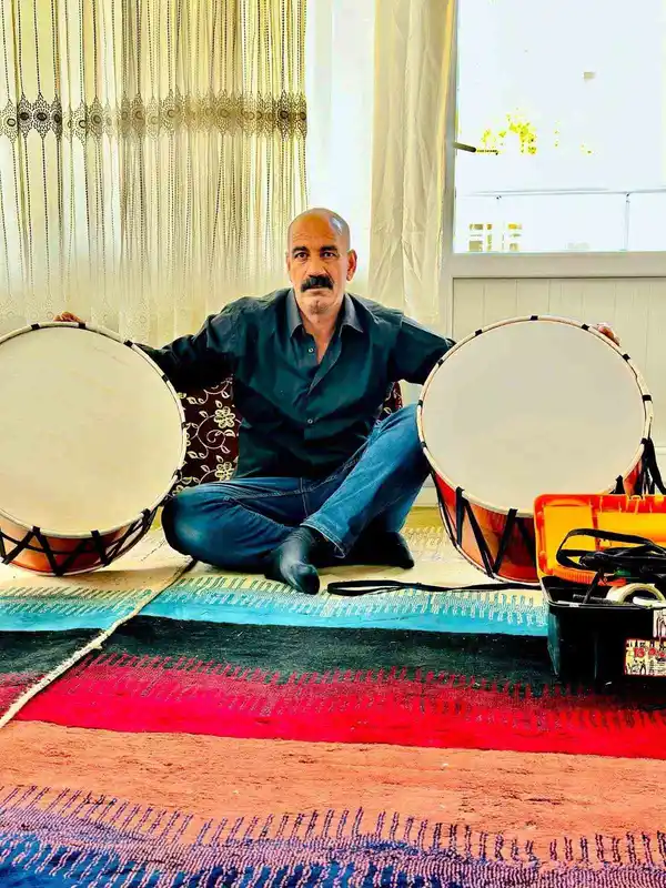 Çermik'te 40 yıllık davul imalatı geleneği yaşatılıyor