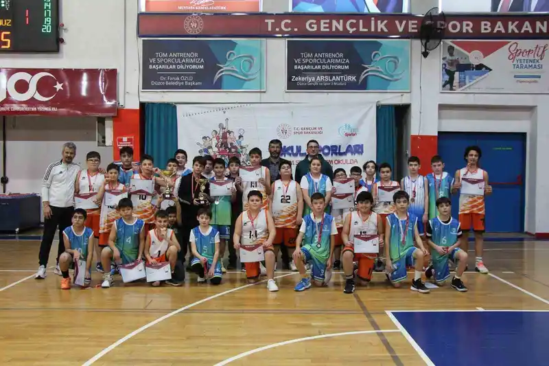 Okul Sporları Basketbol Şampiyonları Belli Oldu