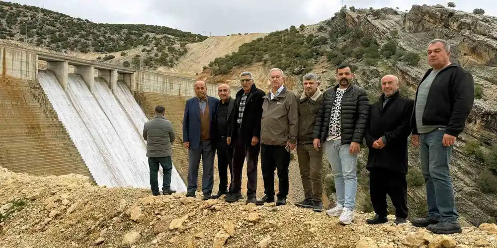 Araban’da Ardıl Barajı’nın dolması çiftçi ve vatandaşlara sevinç yaşattı