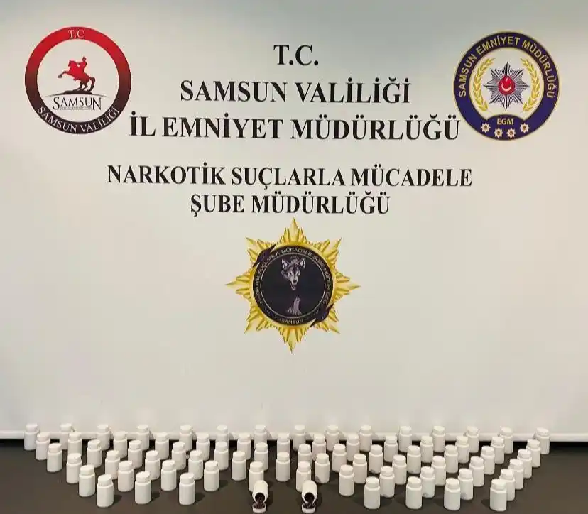 Atakum ve İlkadım’da narkotik operasyonu