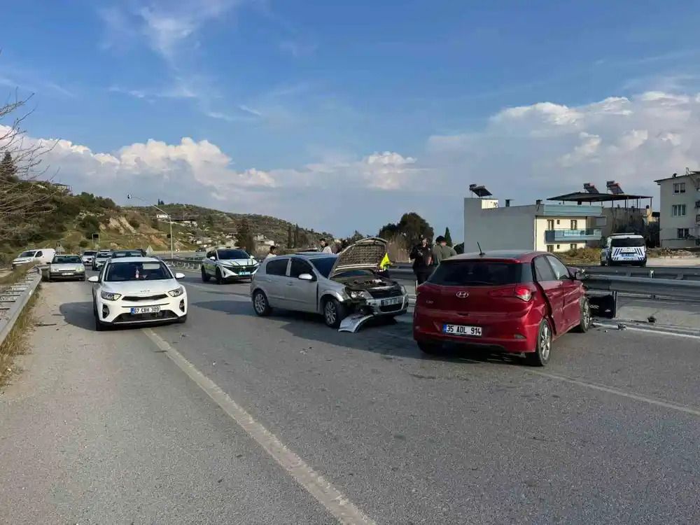 Söke-Kuşadası Çevre Yolu’nda kaza: 1 kişi yaralandı