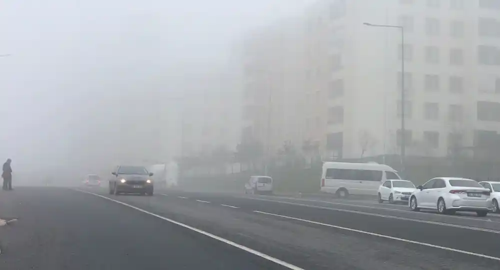 Şanlıurfa’da yoğun sis etkili oldu
