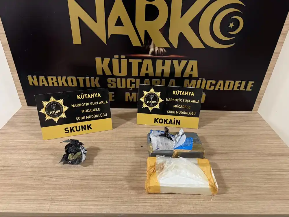 Kütahya’da uyuşturucu operasyonları; 67 şüpheli yakalandı, 10 tutuklama